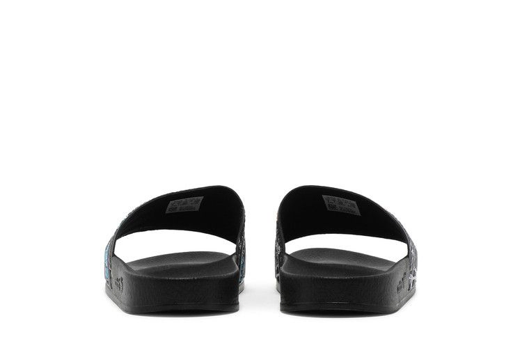 Кроссовки Adidas Adilette Slide J 'Empowering Graphics - Black'