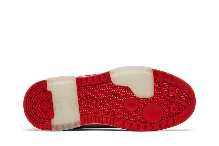 Кроссовки Off-White Out of Office 'Red White' 2024