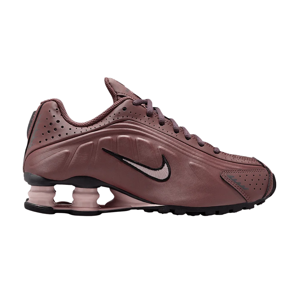 Krossovki-Nike-Shox-R4-GS-Tattoo-Burgundy-Crush