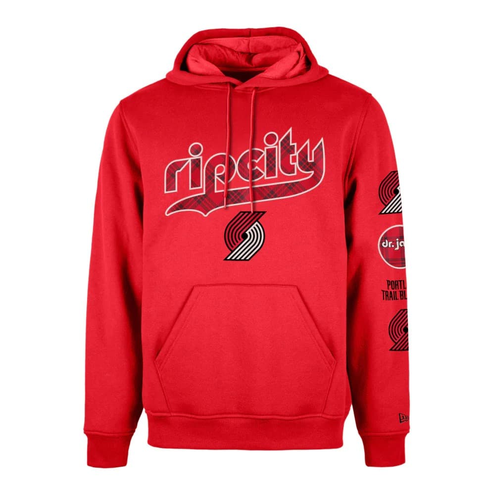 Худи New Era Portland Trailblazers 2024 City Edition NBA Hoodie