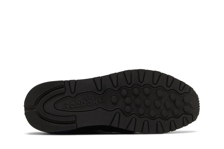 Кроссовки Reebok Classic Leather 'Black Vector Blue'