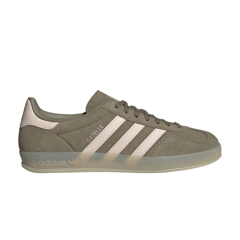 Krossovki-adidas-Gazelle-Indoor-Olive-Strata-Wonder-Quartz-Clay