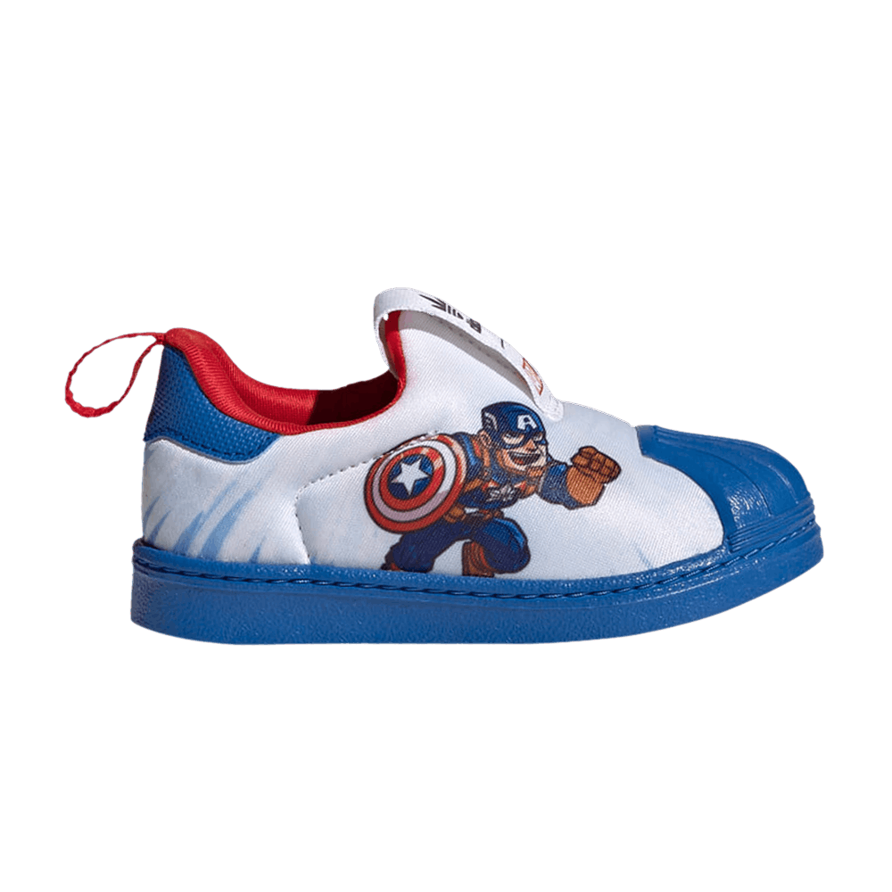 Кроссовки Marvel x adidas Superstar 360 Infant 'Captain America'