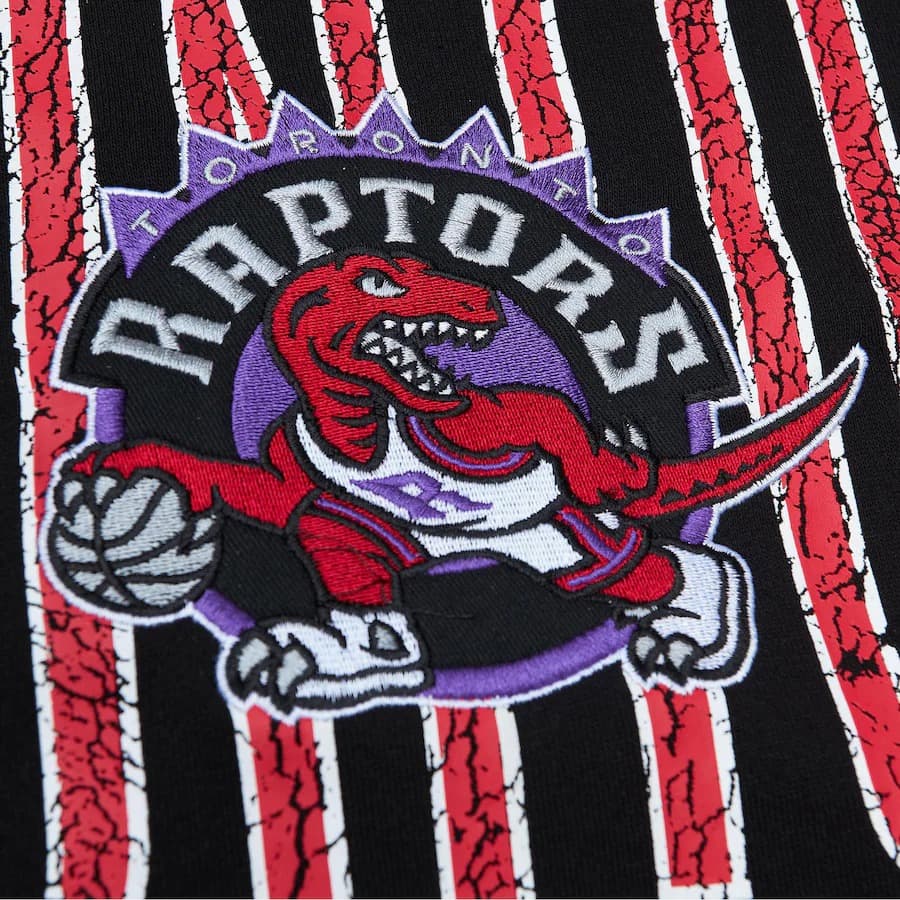 Худи Mitchell & Ness Black Purple Toronto Raptors Team OG Fleece Pullover Hoodie