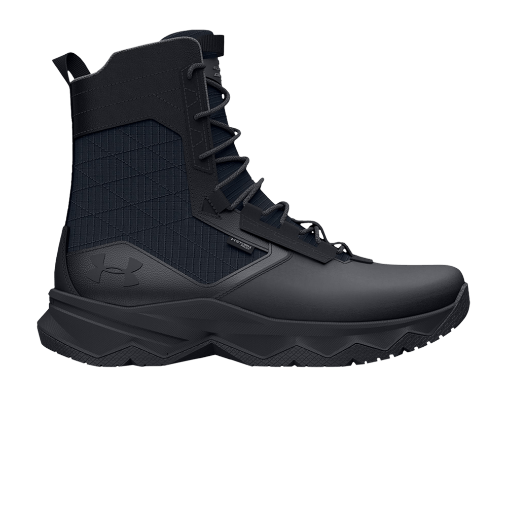 Under Armour Stellar G2 Waterproof Zip Tactical Boot 'Triple Black'
