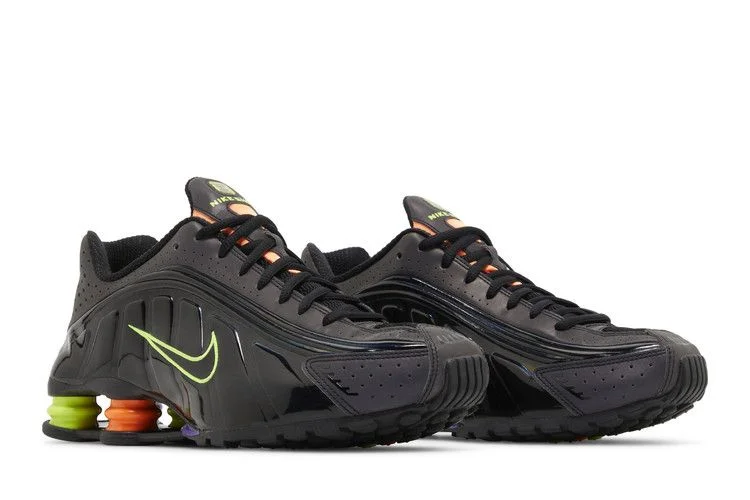 Krossovki-Nike-Shox-R4-Black-Multi-Volt-7