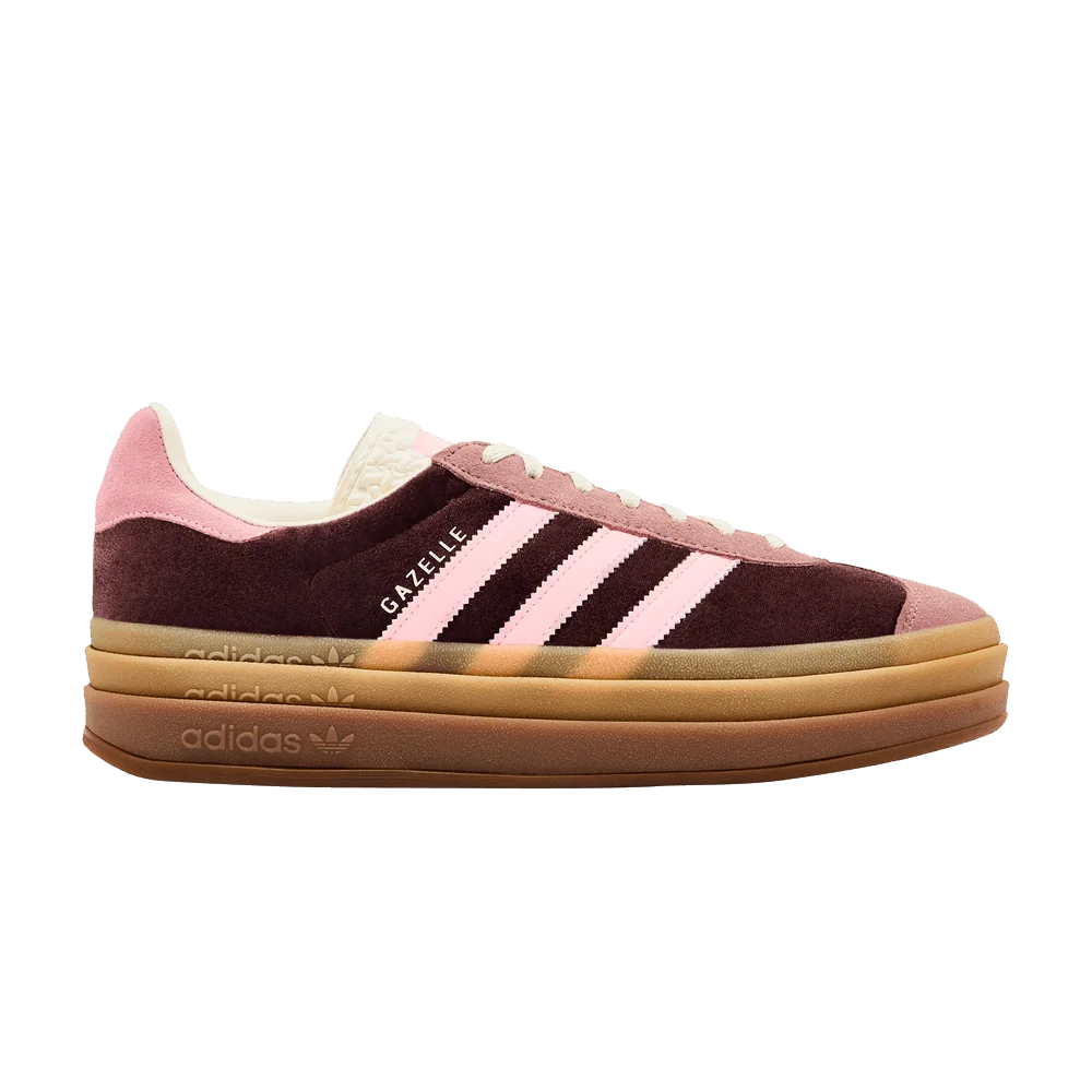 Krossovki-adidas-Wmns-Gazelle-Bold-Shadow-Brown-Glow-Pink-Velvet
