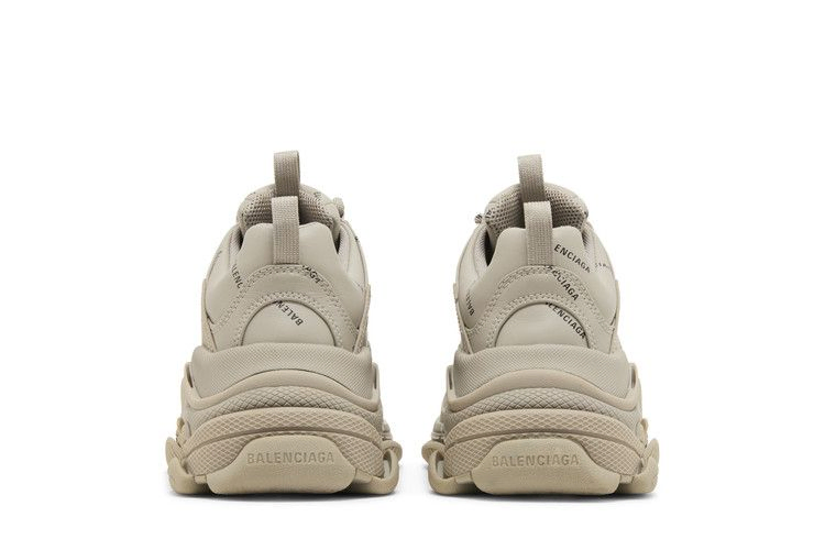 Кроссовки Balenciaga Wmns Triple S Sneaker 'All Over Logo - Beige'