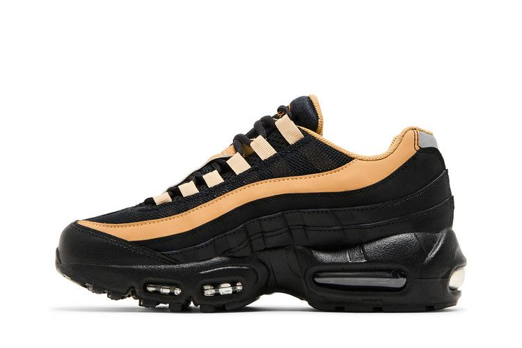 Кроссовки Nike Air Max 95 Recraft GS 'Black Elemental Gold'