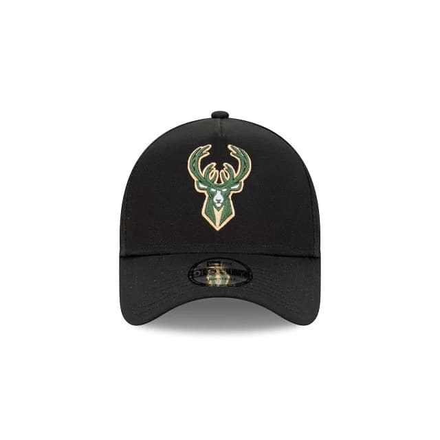 New-Era-Milwaukee-Bucks-9FORTY-A-Frame-NBA-Snapback-Hat-2
