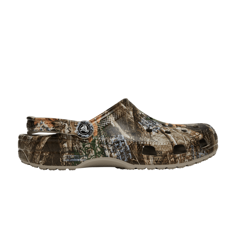 Кроссовки Crocs thisisneverthat x Realtree x Classic Clog 'Edge Camo - Walnut'
