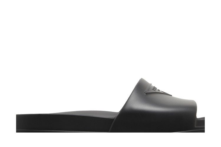 Кроссовки Prada Rubber Slide 'Black'