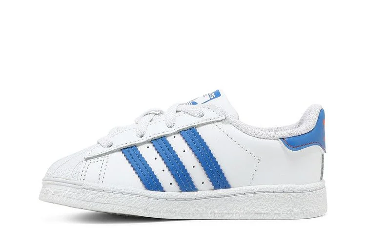 Кроссовки Adidas Superstar Infant 'White Orange'