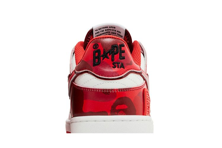 Кроссовки BAPE Sk8 Sta #1 M2 'Red'