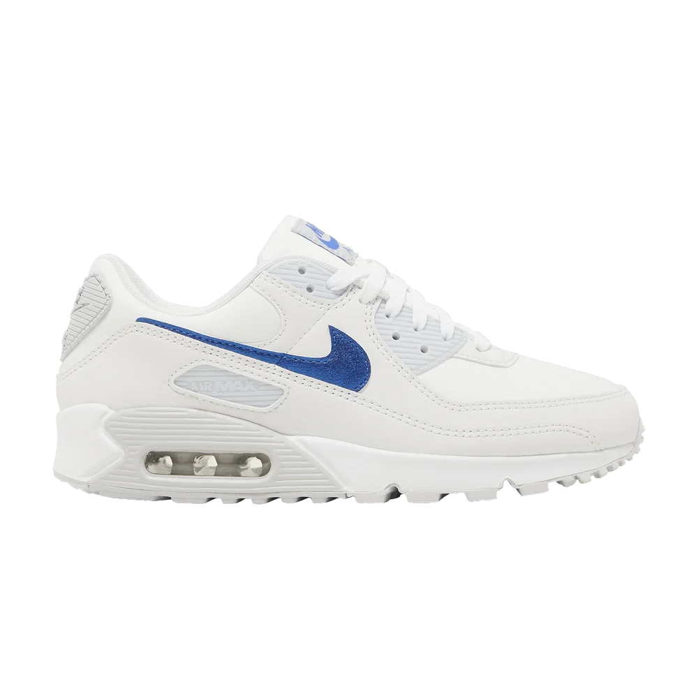Krossovki-Nike-Wmns-Air-Max-90-White-Metallic-Blue