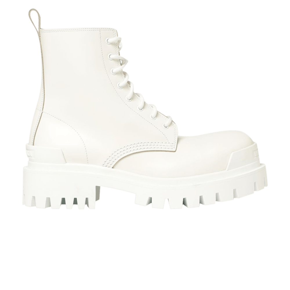 Кроссовки Balenciaga Wmns Strike Lace-Up Boot 'White'