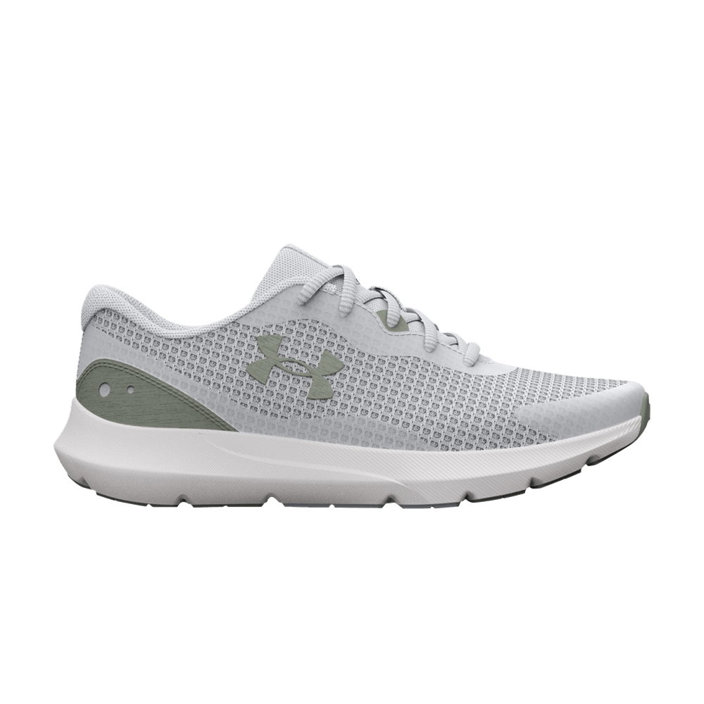 Кроссовки Under Armour Wmns Surge 3 'Halo Grey Grove Green'