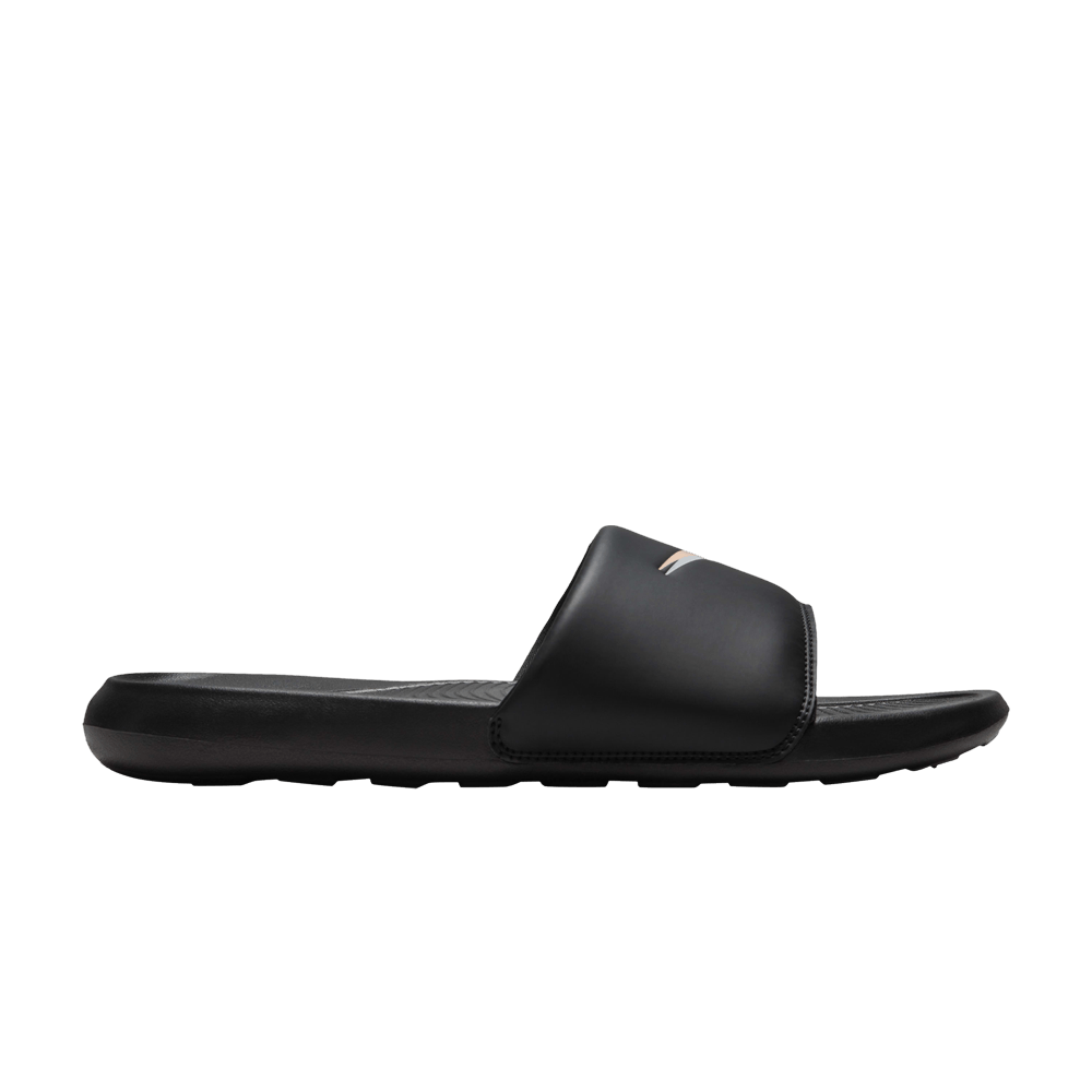 Nike Victori One Slide 'Double Swoosh - Black Sesame'