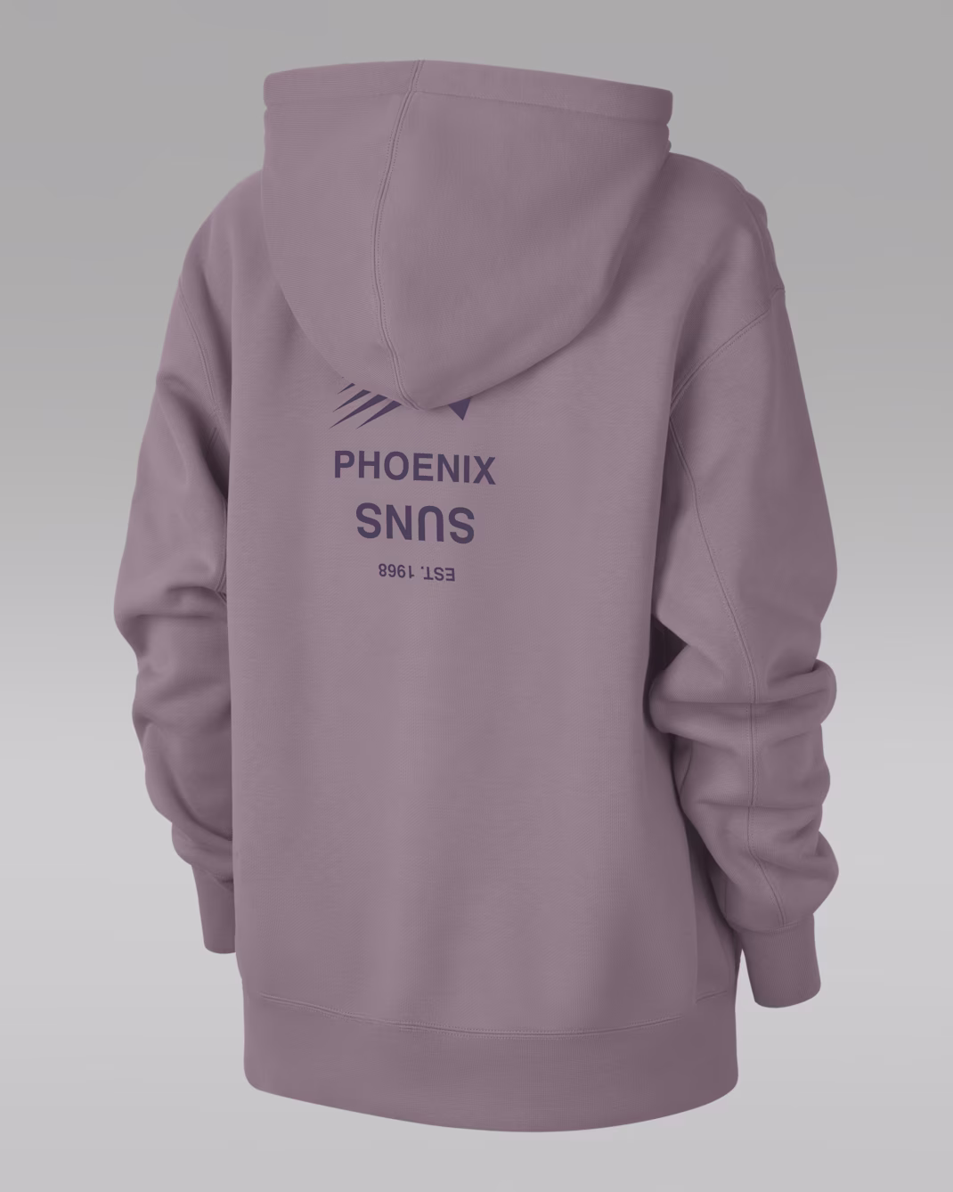 Женское худи Jordan NBA Phoenix Suns Flight Fleece Purple Smoke/Dark Raisin