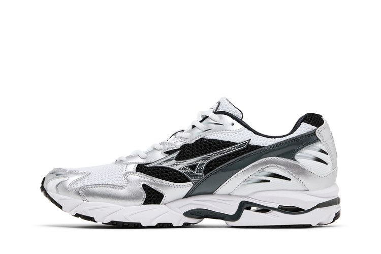 Кроссовки Mizuno Wave Rider 10 'White Silver Black'