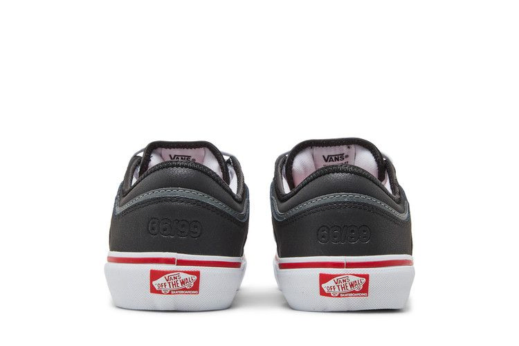 Кроссовки Vans Rowley 'Black White Red'