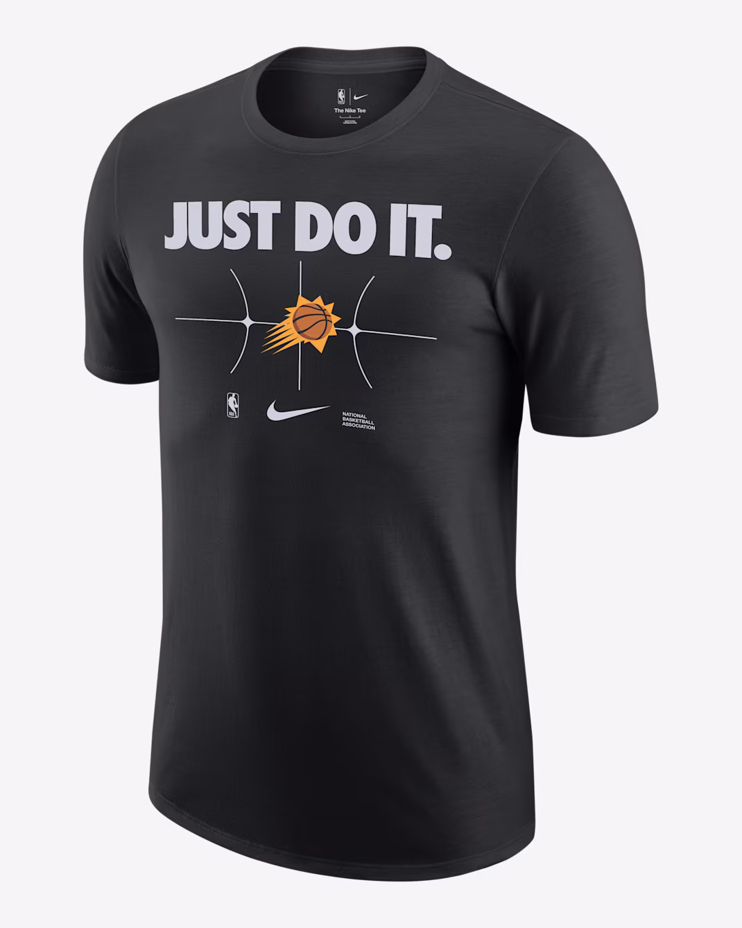 Мужская футболка Nike NBA Phoenix Suns Essential JUST DO IT Black