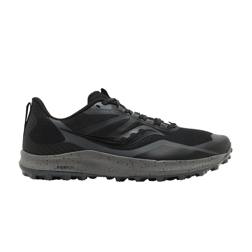 Кроссовки Saucony Peregrine 12 'Black Charcoal'