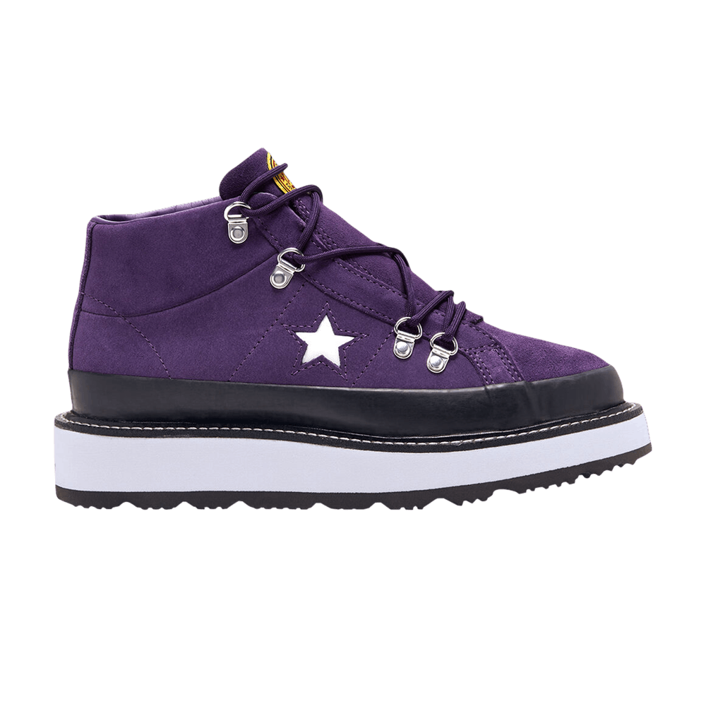 Converse Wmns One Star Mid Fleece Lined Boot 'Grand Purple'