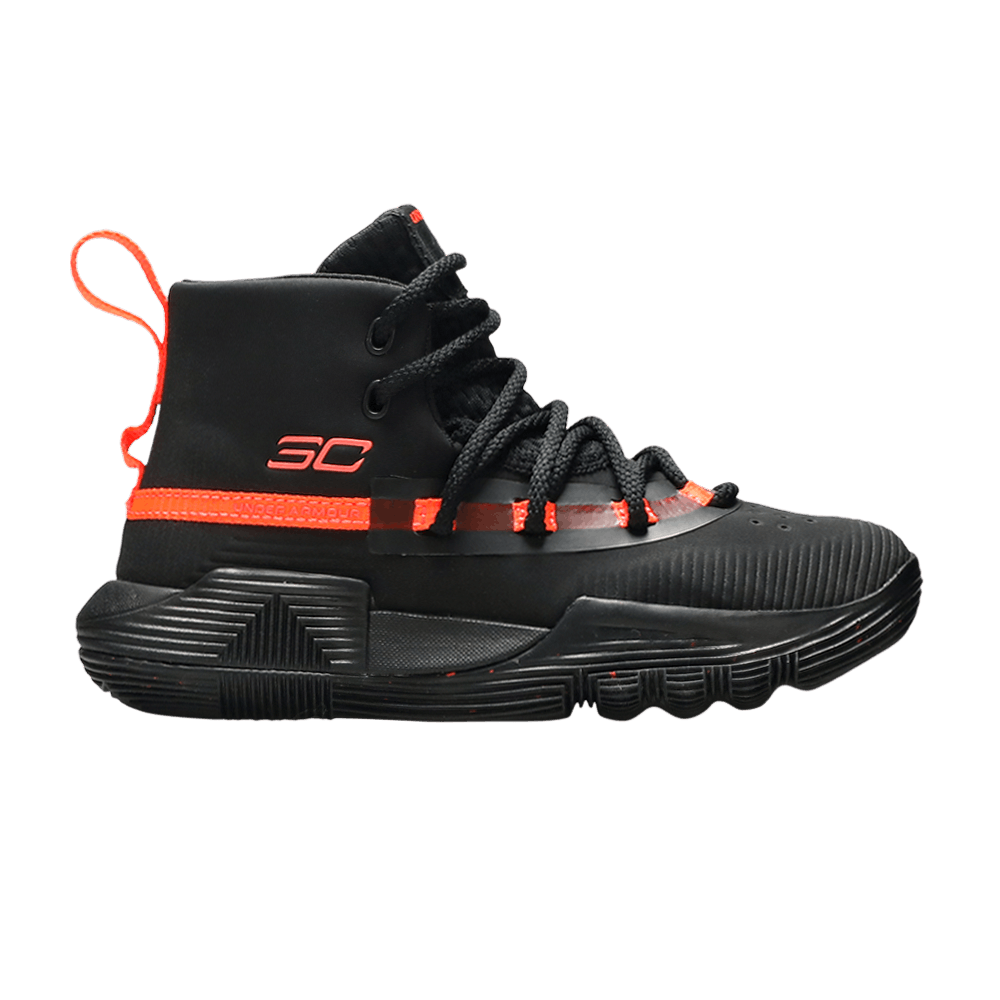 Кроссовки Under Armour Curry 3Zer0 2 PS 'Black After Burn'