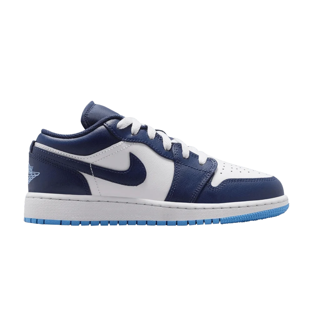 Krossovki-Air-Jordan-1-Low-ALT-GS-Midnight-Navy-University-Blue