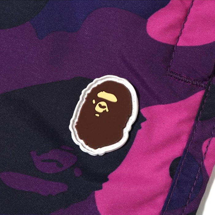 Спортивные шорты BAPE Color Camo Beach Shorts Purple