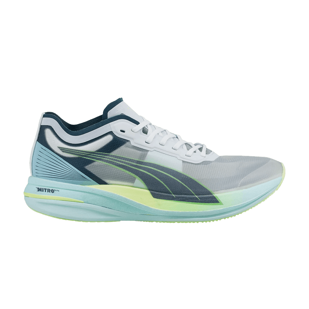 Кроссовки Puma Deviate Nitro Elite 'White Dark Slate'