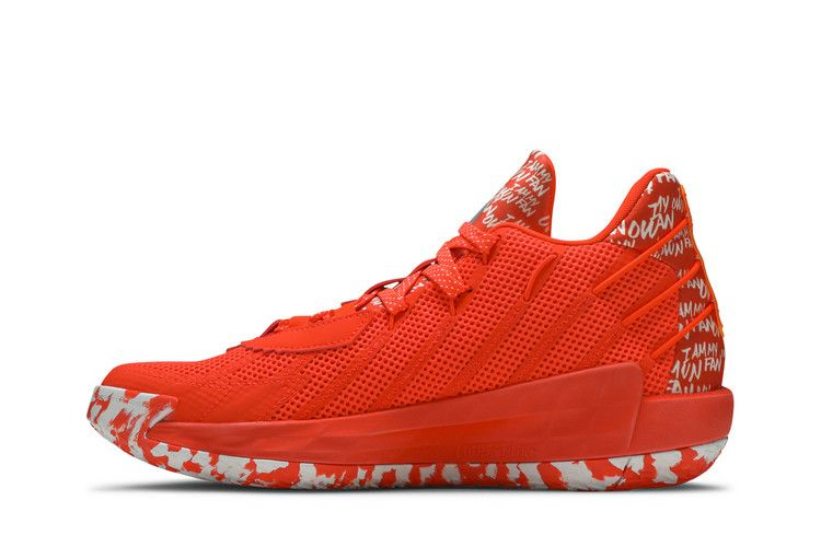 Кроссовки Adidas Dame 7 'I Am My Own Fan - Solar Red'