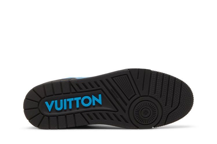 Кроссовки Louis Vuitton Trainer Low 'Black Blue'