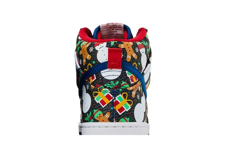 Кроссовки Concepts x Nike SB Dunk Pro High 'Ugly Christmas Sweater' 2017 Special Box