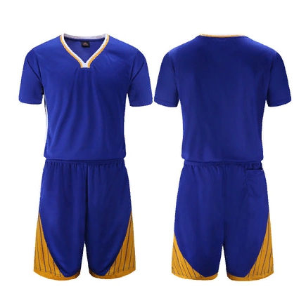 Баскетбольная форма 2020 Warriors Blue Custom Uniform