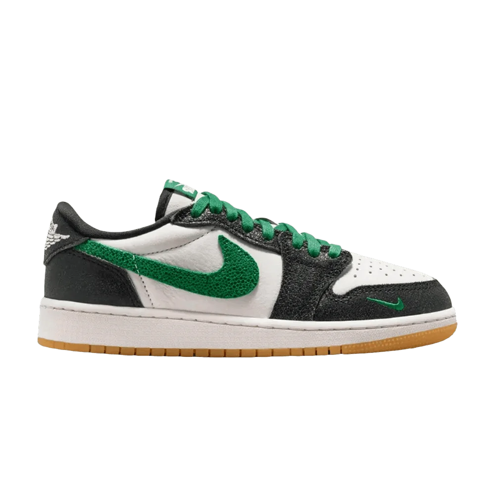 Krossovki-Air-Jordan-1-Retro-Low-Og-Phantom-Pine-Green