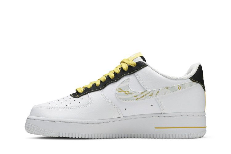 Кроссовки Nike Air Force 1 '07 LV8 'Gold Links Zebra Print'