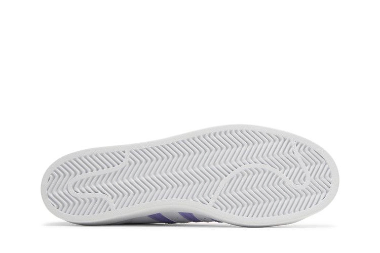Кроссовки Adidas Superstar 'White Light Purple'