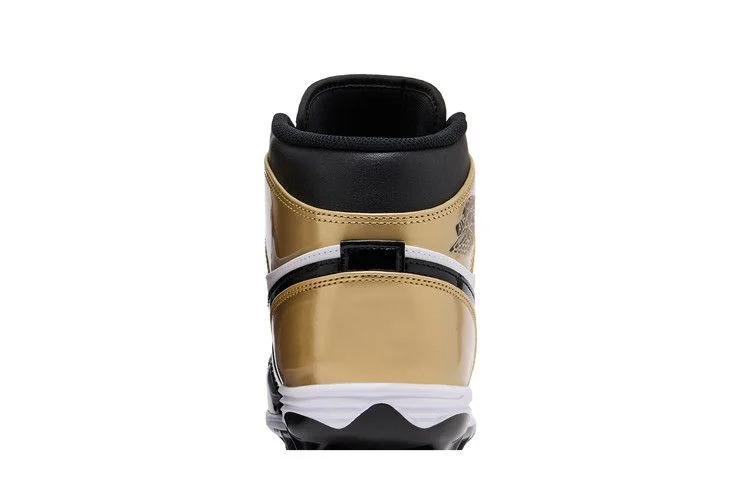 Кроссовки Air Jordan 1 Mid TD Cleat 'Gold Toe'