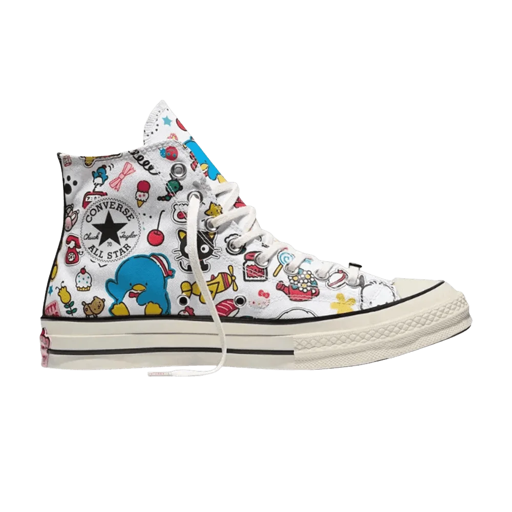 Кроссовки Hello Kitty x Converse Chuck Taylor All-Star 'Stickers'