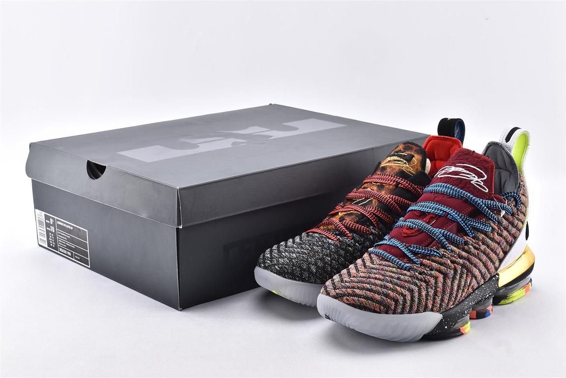 Кроссовки Nike LeBron 16 1 Thru 5 What The