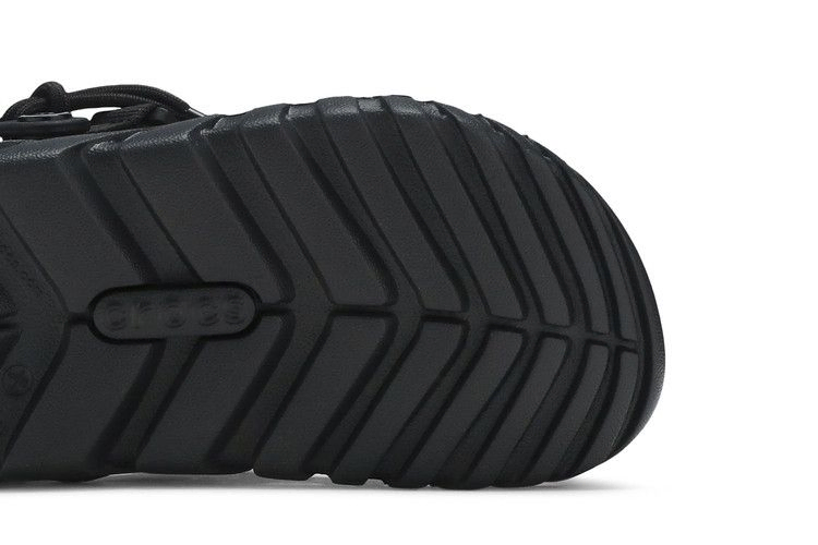 Сабо Post Malone x Crocs Duet Max Clog 'Black'