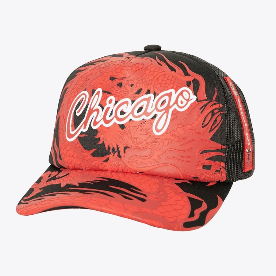 Mitchell-Ness-Black-Chicago-Bulls-Asian-Heritage-6.0-Trucker-Snapback-Hat