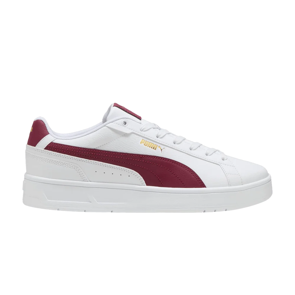 Кроссовки Puma Court Classico 'White Team Regal Red'