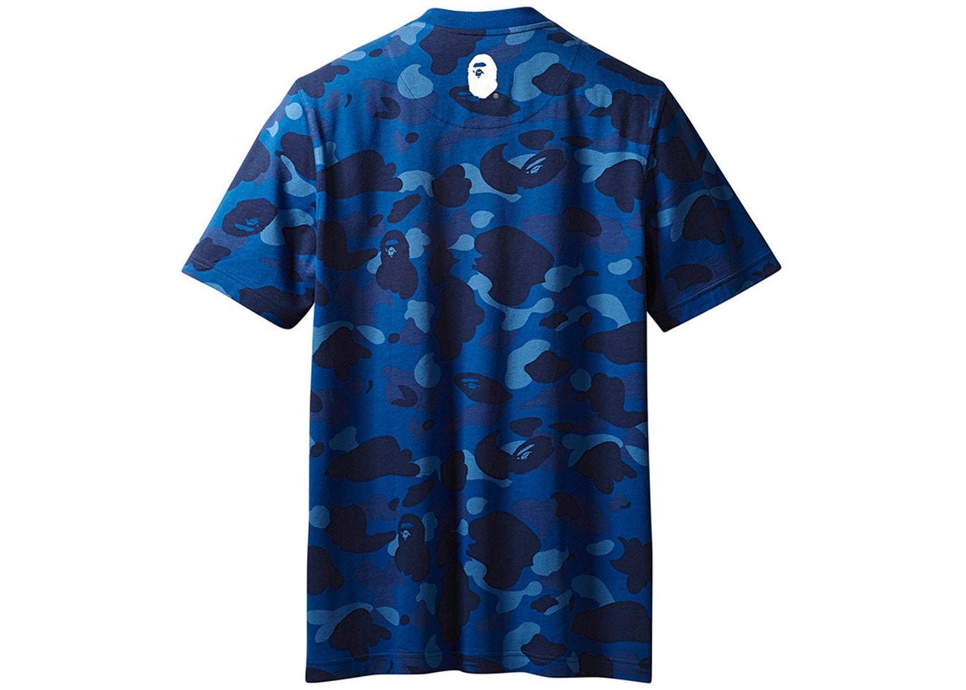 Футболка Bape x adidas adicolor Tee Blue