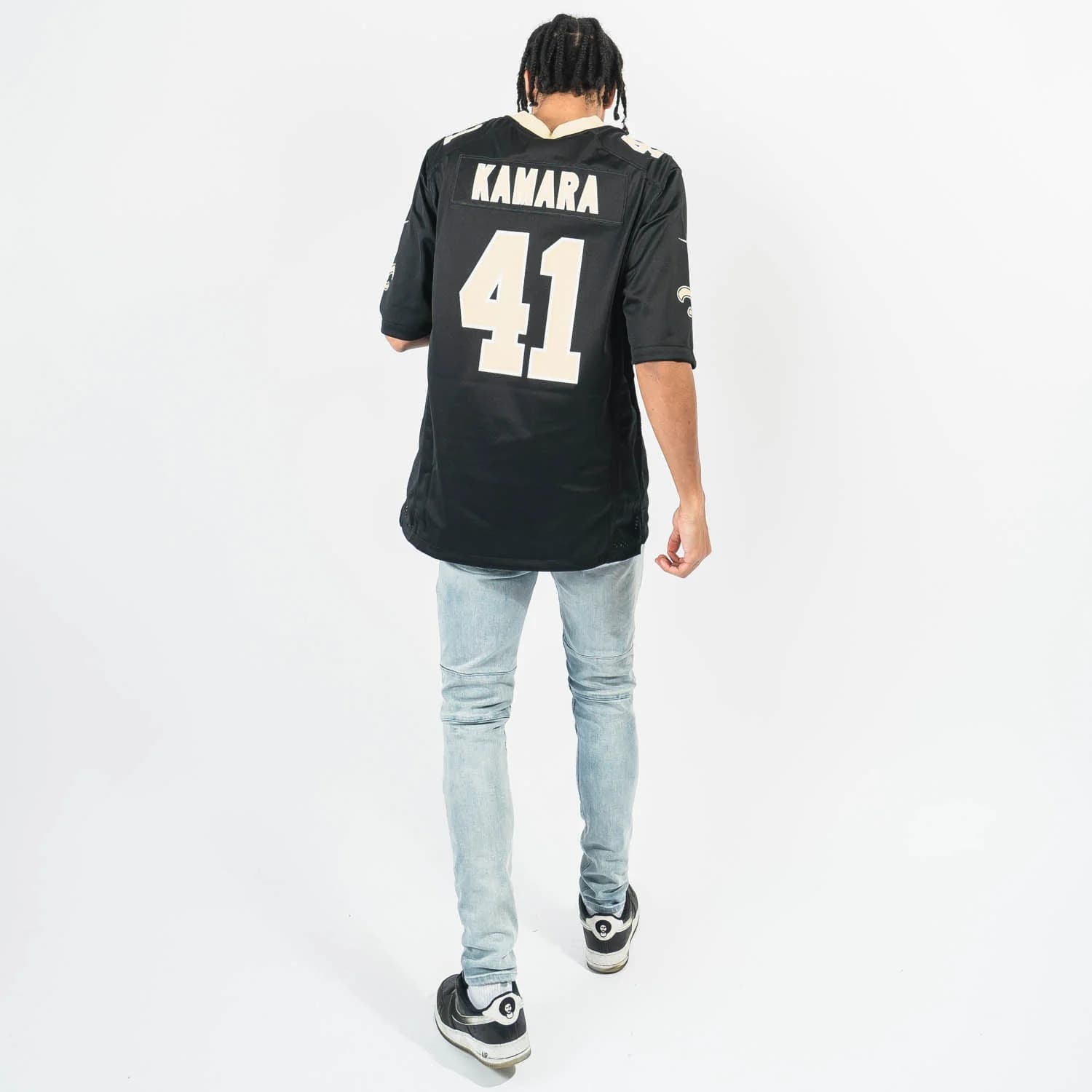 Футболка Nike Alvin Kamara New Orleans Saints Home NFL Game Jersey