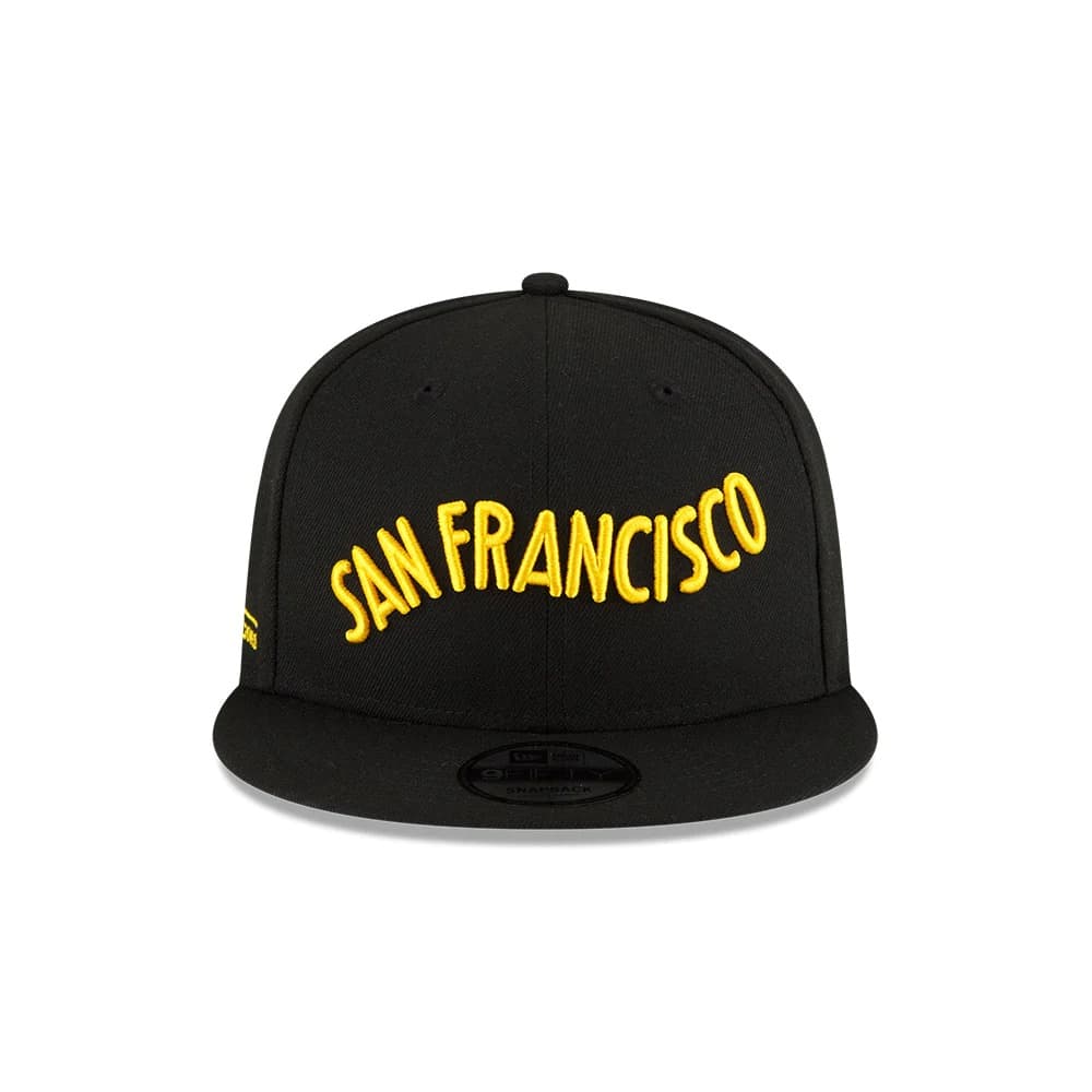 Бейсболка New Era Golden State Warriors 9FIFTY Alternate 2024 City Edition NBA Snapback Hat