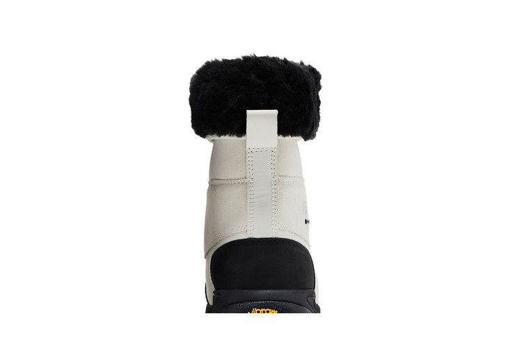 UGG Butte Waterproof Leather Snow Boot 'White Black'