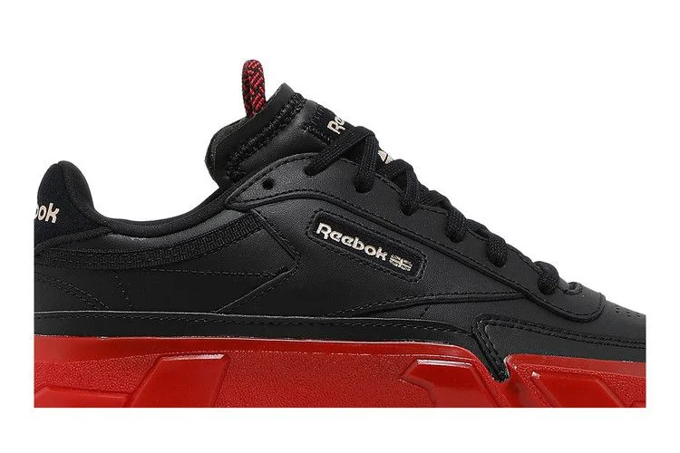 Кроссовки Reebok Cardi B x Club C J 'Black Vector Red'